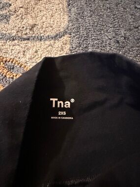 Tna Black flared leggings